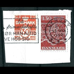 Brevklip m/bystempel Lyngby - 471