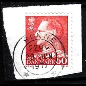 Brevklip m/bystempel R�nne - 477