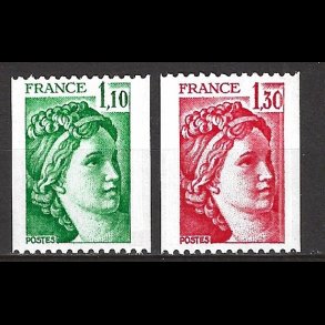 Frankrig postfrisk AFA 2221A-2222A