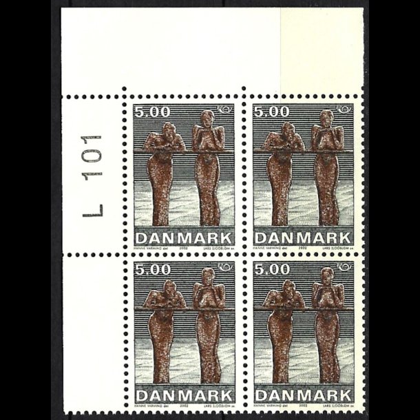 Danmark postfrisk marginalblok L1101