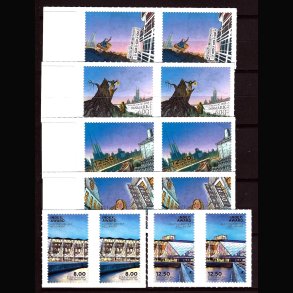 Danmark parstykker postfrisk AFA 1748-1754 s22