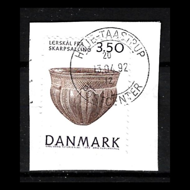 Brevklip m/bystempel Hje-Taastrup - 487