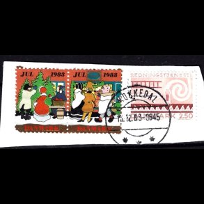 Brevklip m/bystempel Kokkedal - 489