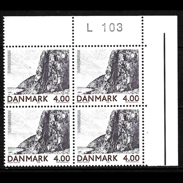 Danmark postfrisk marginalblok L1103