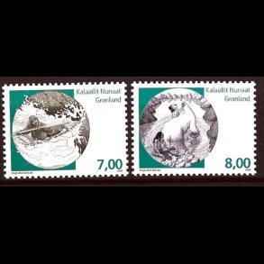 Gr�nland postfrisk AFA 510-511