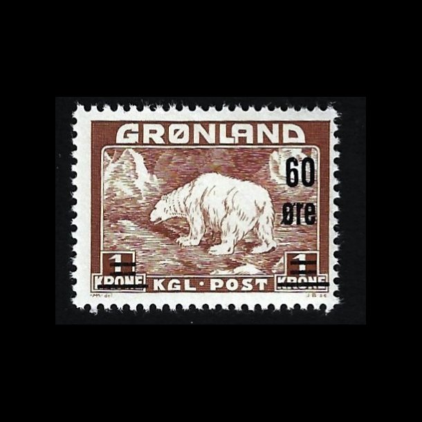 Grnland postfrisk AFA 38 AFA kr. 550,00