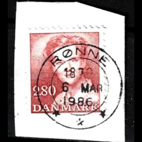 Brevklip m/bystempel R�nne - 490