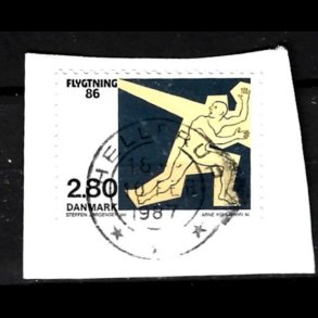 Brevklip m/bystempel Hellerup - 491