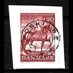 Brevklip m/bystempel Roskilde - 495