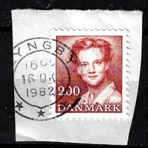 Brevklip m/bystempel Lyngby - 497