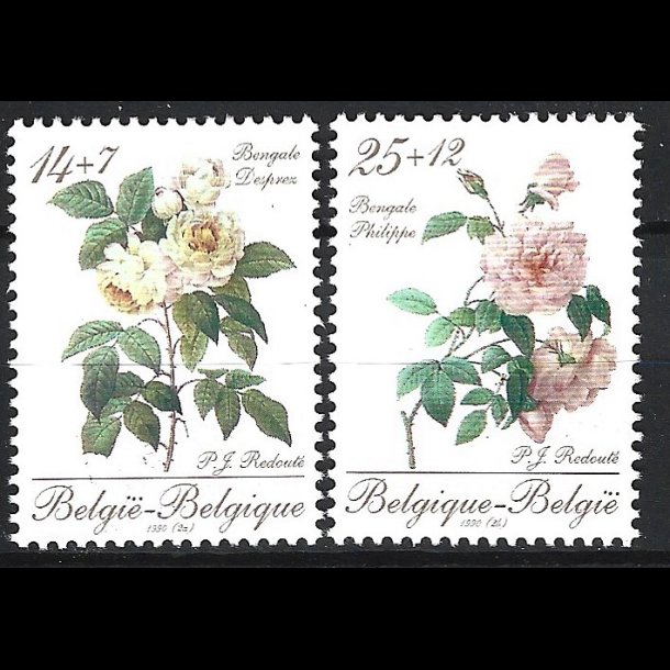 Belgien postfrisk AFA 2411-2412