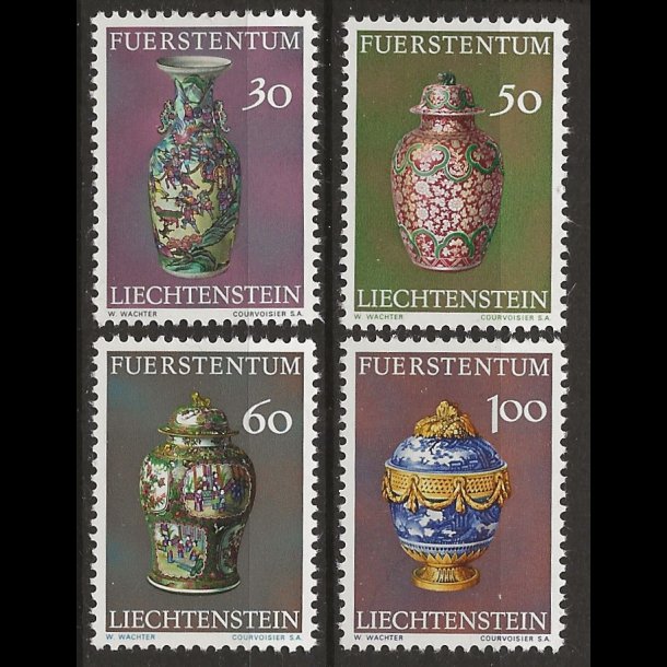 Liechtenstein postfrisk AFA nr. 597-600