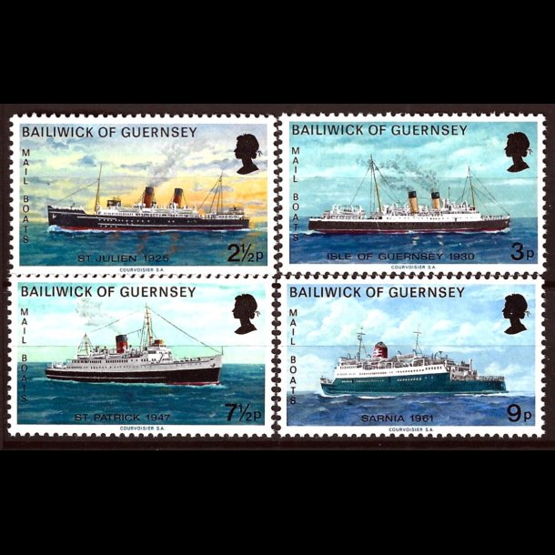 Guernsey postfrisk AFA 68-71