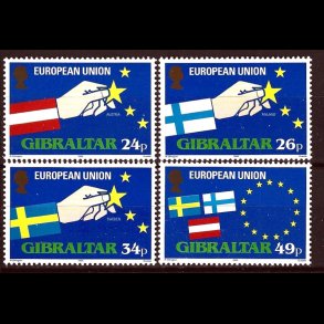 Gibraltar postfrisk AFA 705-708