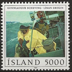 Island AFA 573 postfrisk