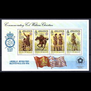 �en Man postfrisk AFA 63-66 miniark