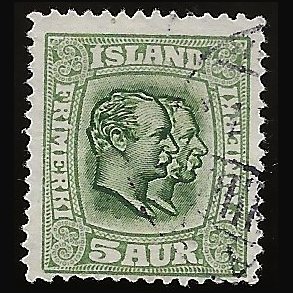 Island stemplet AFA 79