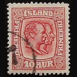 Island stemplet AFA 81