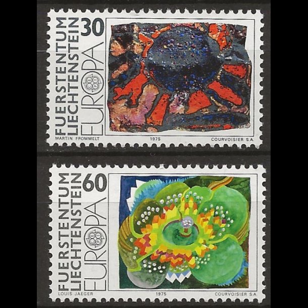 Liechtenstein postfrisk AFA nr. 620-621