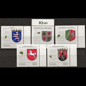 Vesttyskland Tyskland AFA nr. 2596-2600