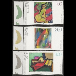 Vesttyskland Tyskland AFA nr. 2785-2787