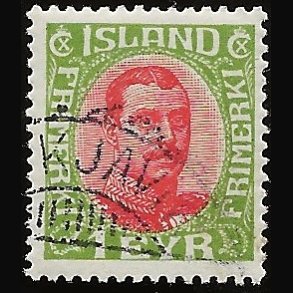 Island stemplet AFA 83