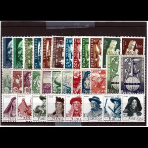 Portugal et lot ustemplede m�rker, AFA v�rdi kr. 7.306,00 for postfrisk
