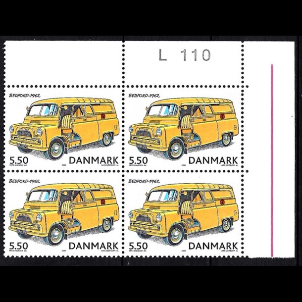 Danmark postfrisk marginalblok L1110