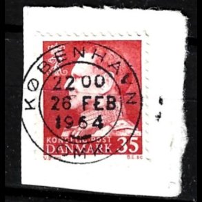 Brevklip m/bystempel K�benhavn - 500