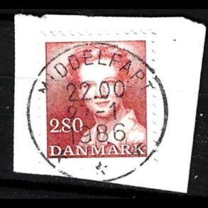 Brevklip m/bystempel Middelfart - 502