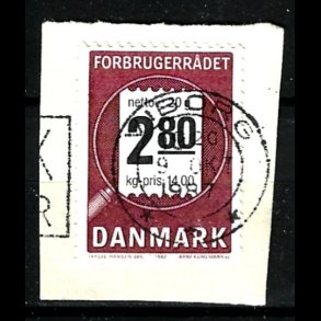 Brevklip m/bystempel Viborg - 503