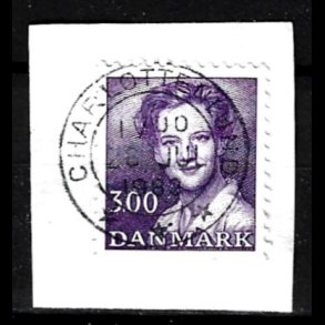 Brevklip m/bystempel Charlottenlund - 504