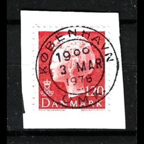 Brevklip m/bystempel K�benhavn - 507