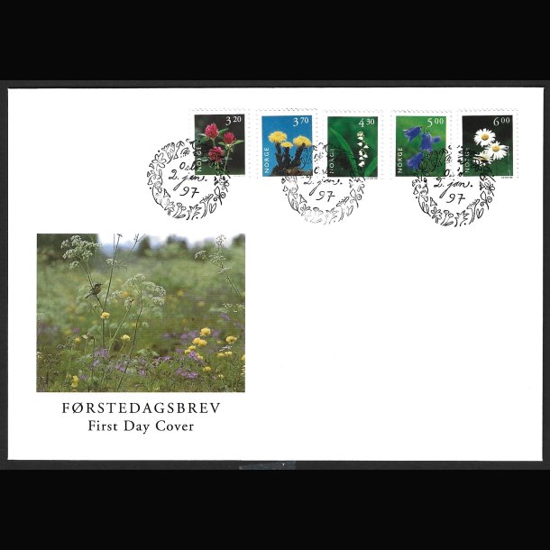 Norge FDC AFA 1233-1237