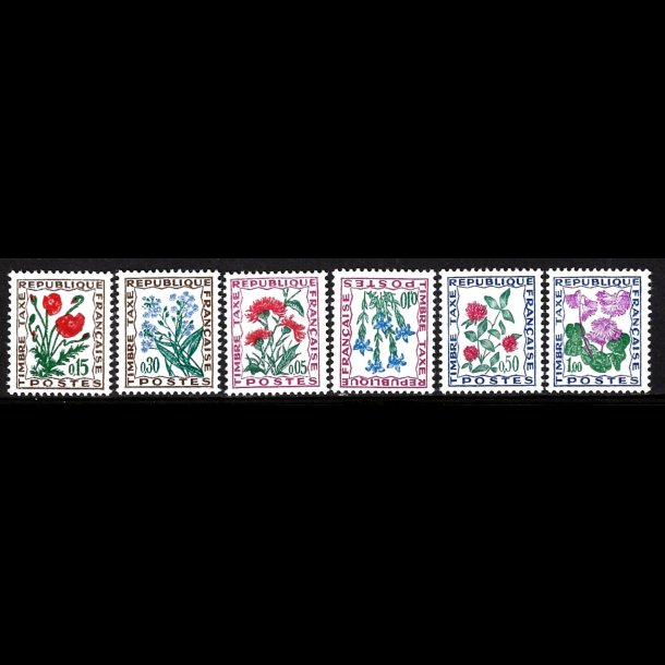 Frankrig postfrisk AFA portomrker 97-102