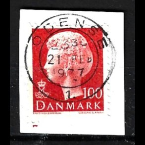 Brevklip m/bystempel Odense - 517