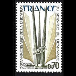 Frankrig postfrisk AFA 1967