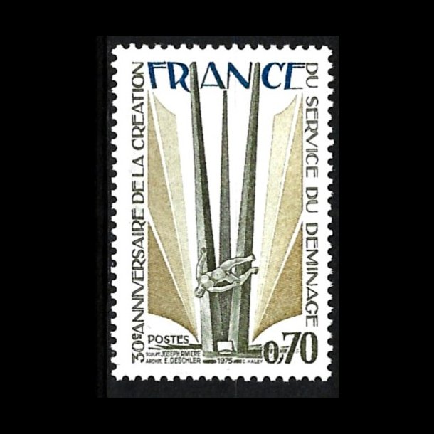 Frankrig postfrisk AFA 1967