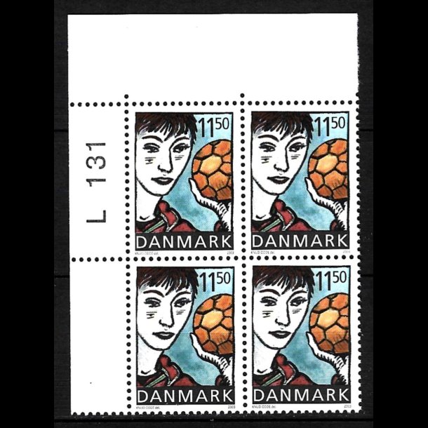 Danmark postfrisk marginalblok L1131