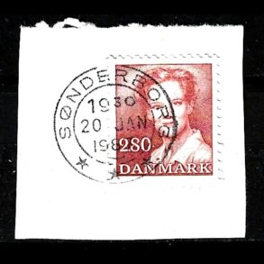 Brevklip m/bystempel S�nderborg - 522