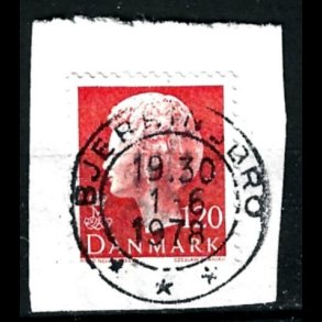 Brevklip m/bystempel Bjerringbro - 537