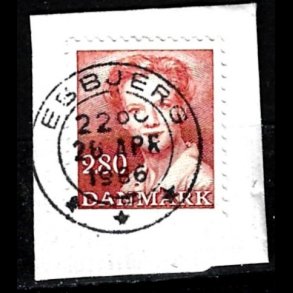 Brevklip m/bystempel Esbjerg - 538