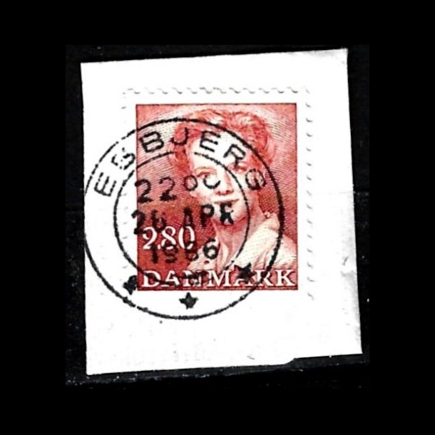 Brevklip m/bystempel Esbjerg - 538