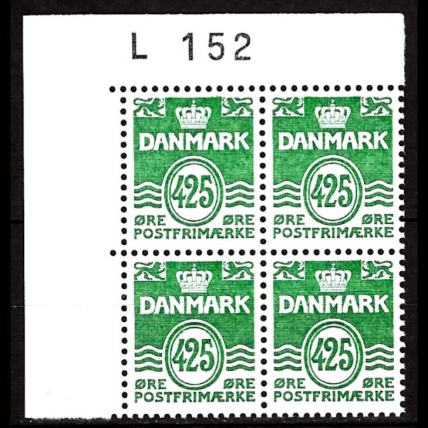 Danmark postfrisk marginalblok L1152