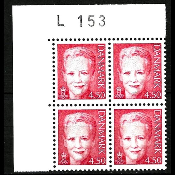 Danmark postfrisk marginalblok L1153