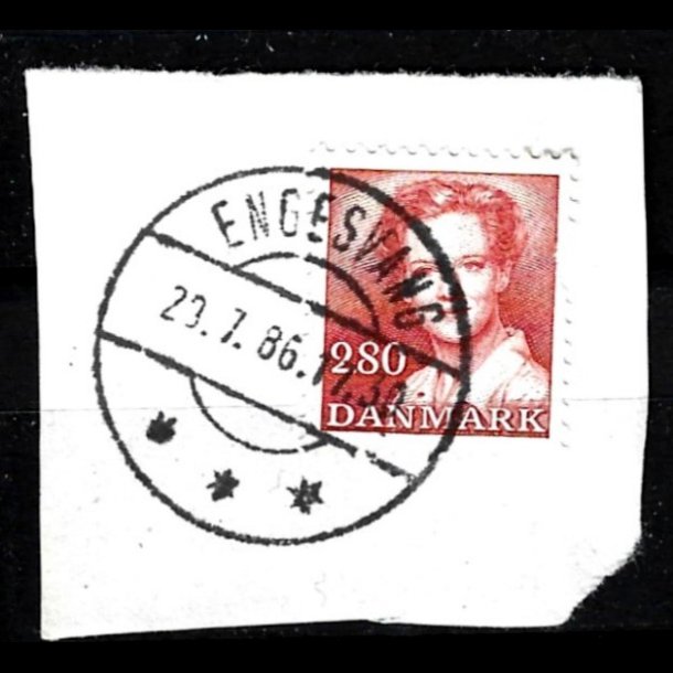 Brevklip m/bystempel Engesvang 543