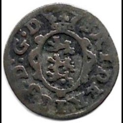 Danmark m�nt 1655, 2 sk., Fr. III, Sieg 13.1, kval. 1- (f)