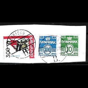 Brevklip m/bystempel Esbjerg - 558