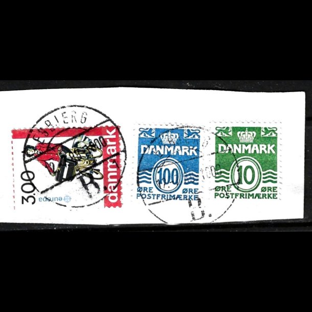 Brevklip m/bystempel Esbjerg - 558