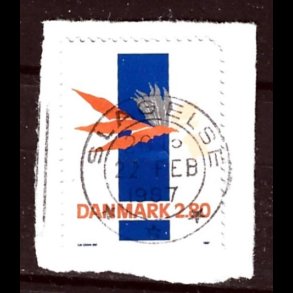 Brevklip m/bystempel Slagelse - 559